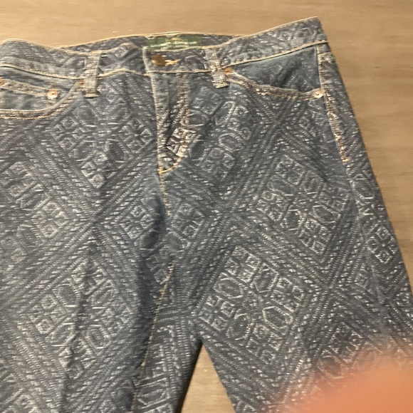 Lauren Ralph Lauren patterned jeans 6 - Picture 3 of 8